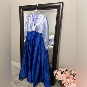 Floor length ballgown. Wedding Showstopper.